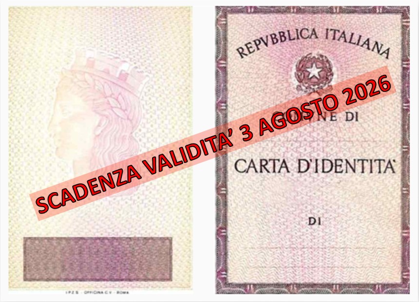 Immagine Avviso di scadenza delle carte di identità cartacee