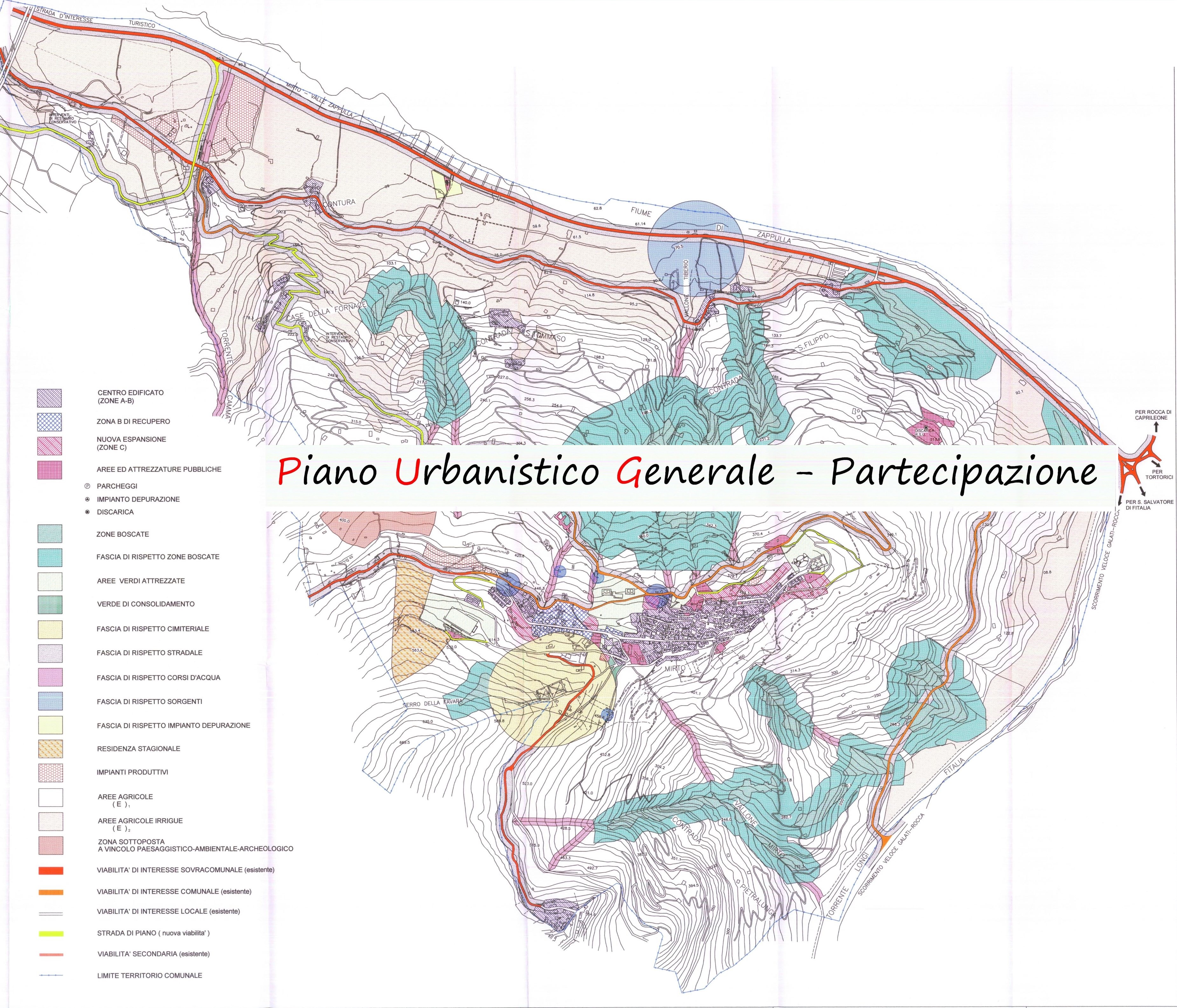 Piano Urbanistico Generale (P.U.G.) - L.R. 13/08/2020 n.19