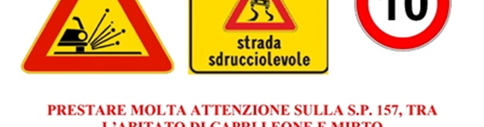 Avviso viabilità Avviso viabilità